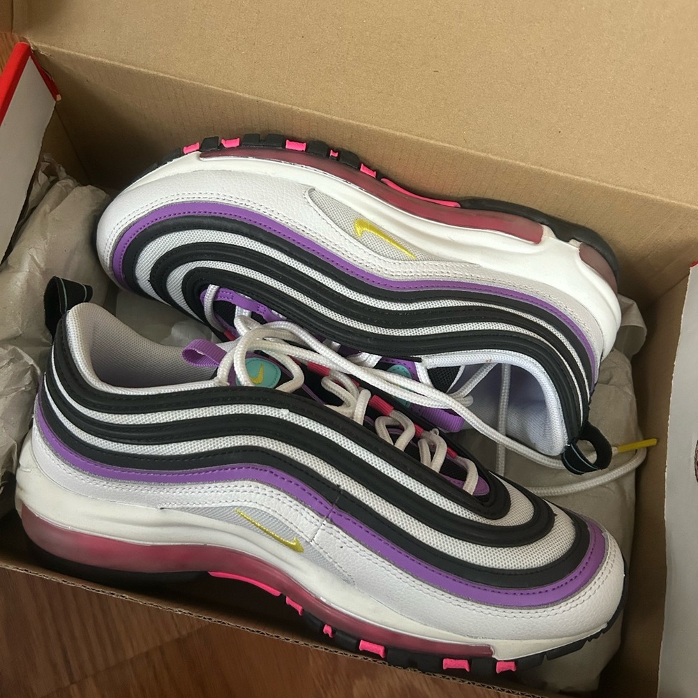 Nike Air Max 97 - Black, White, Purple, Pink
